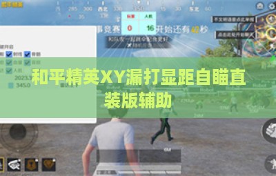和平精英XY漏打显距自瞄直装版辅助