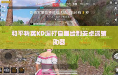 和平精英KD漏打自瞄绘制安卓端辅助器